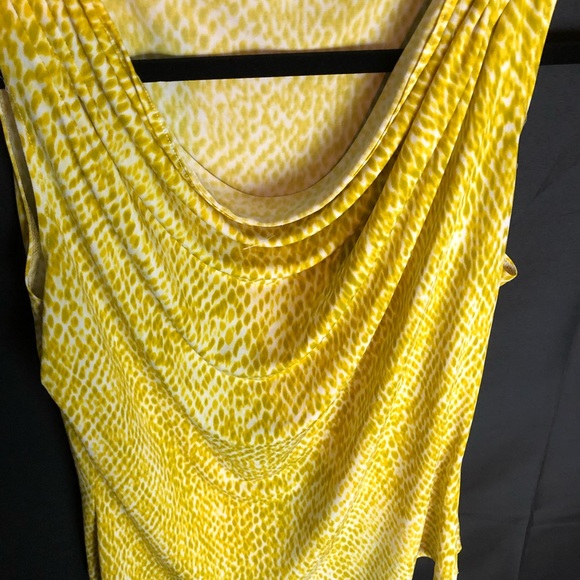 Calvin Klein Draped Neckline Top - Picture 2 of 5